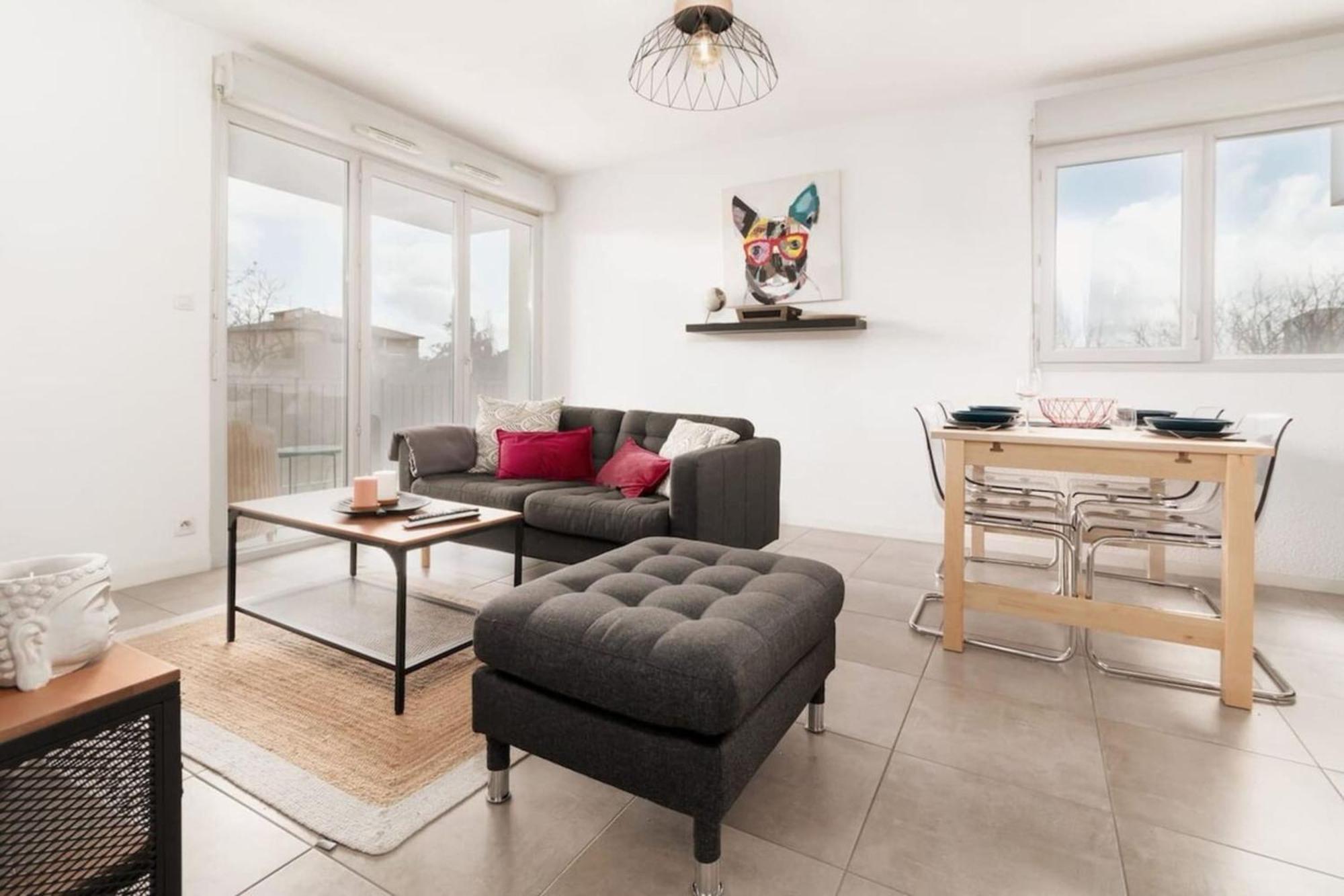 Apartamento Daurade Balcon Parking Free - Bus Proche Centre Toulouse Exterior foto